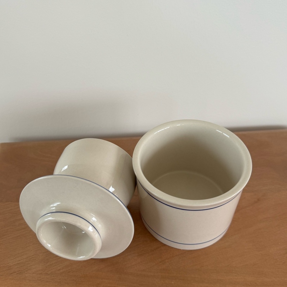 Norpro Glazed Stoneware Butter Keeper - Picture 9 of 11